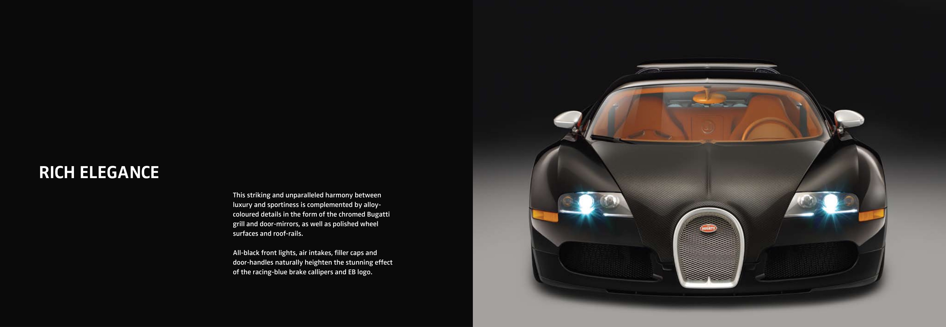 2008 Bugatti Veyron Sang Noir Brochure Page 10